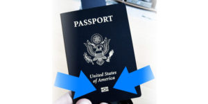 Passport with RFID